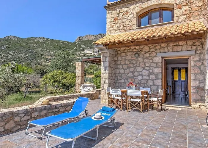 Sea Front Stone Near Monemvasia Villa