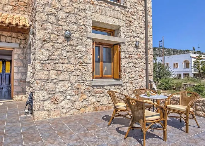 Sea Front Stone Near Monemvasia Asopos